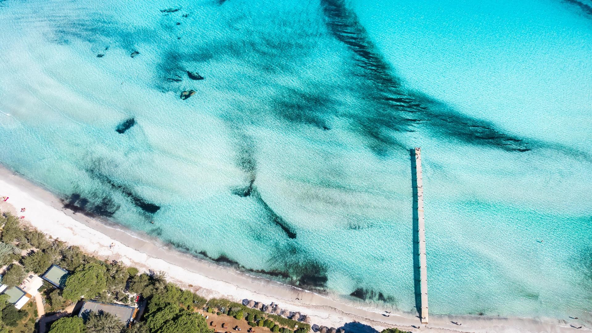 Plages de sable blanc de Bonifacio et alentours