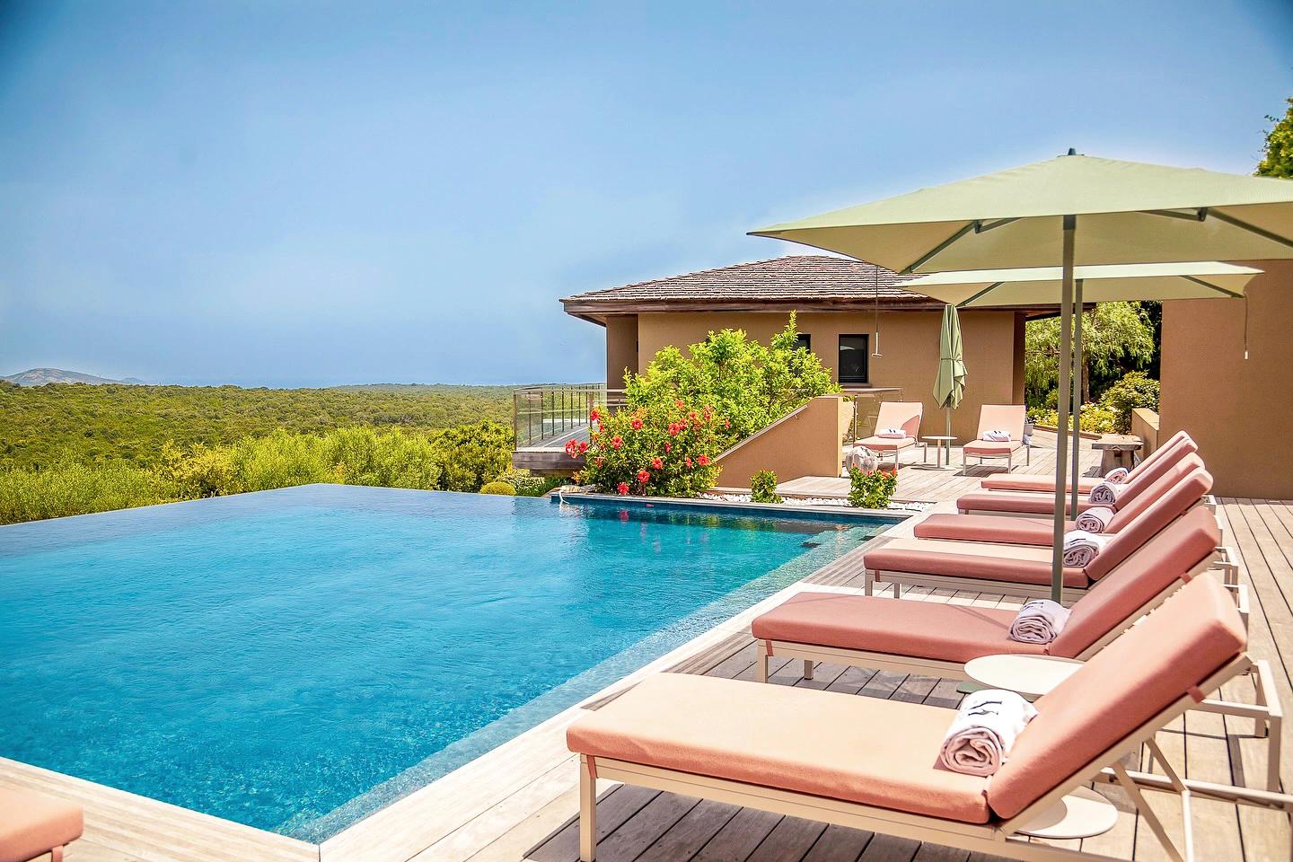 Hotel 4 étoiles avec piscine à Bonifacio