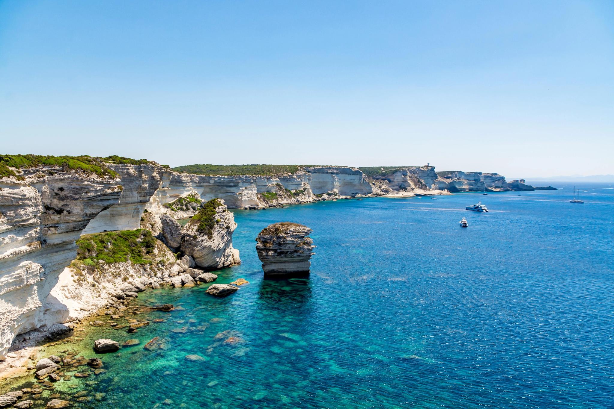 Découvrir Bonifacio à bord d'un bateau de prestige 