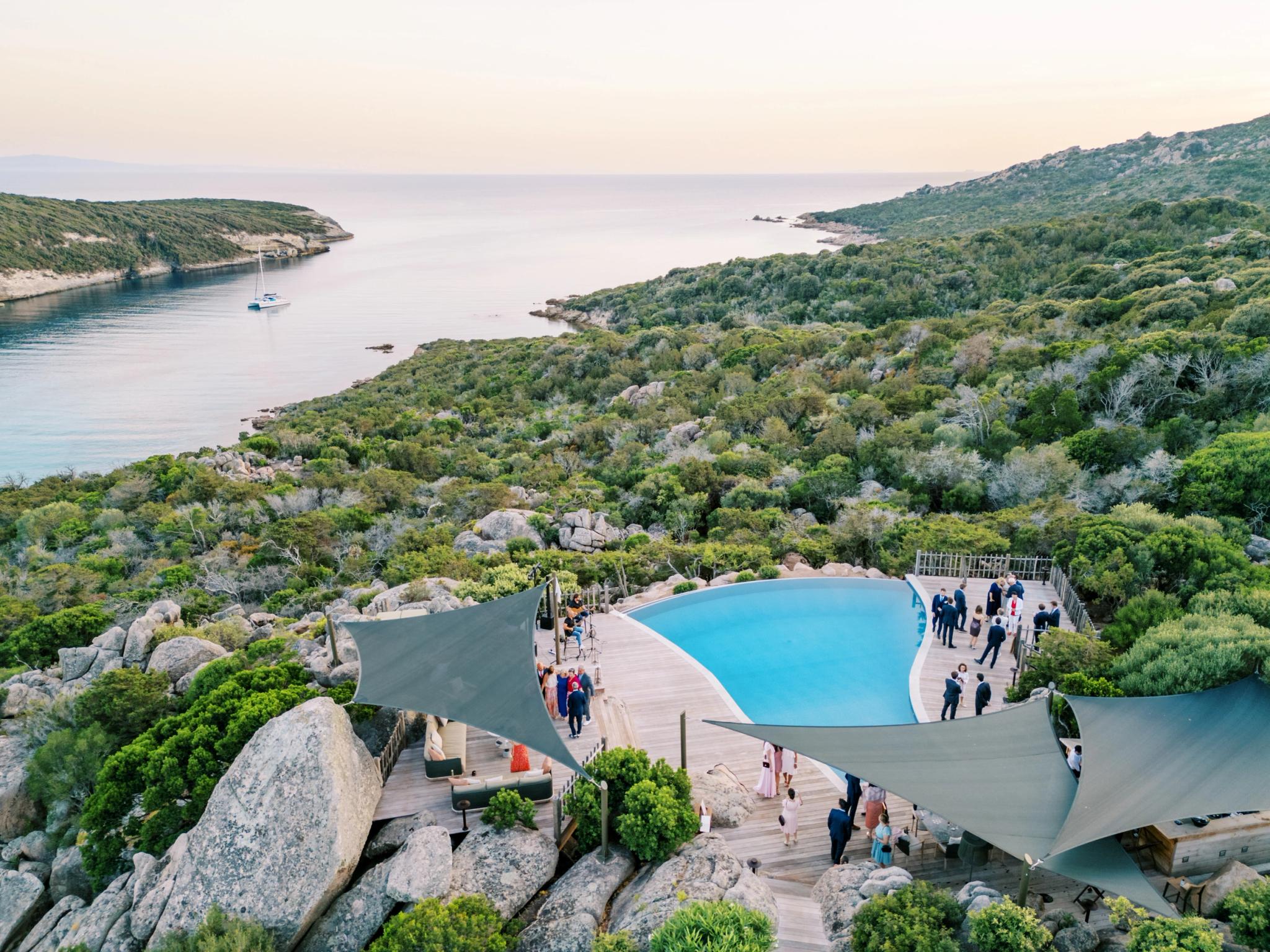 Organisation d'événements privés au domaine de La Trinité à Bonifacio