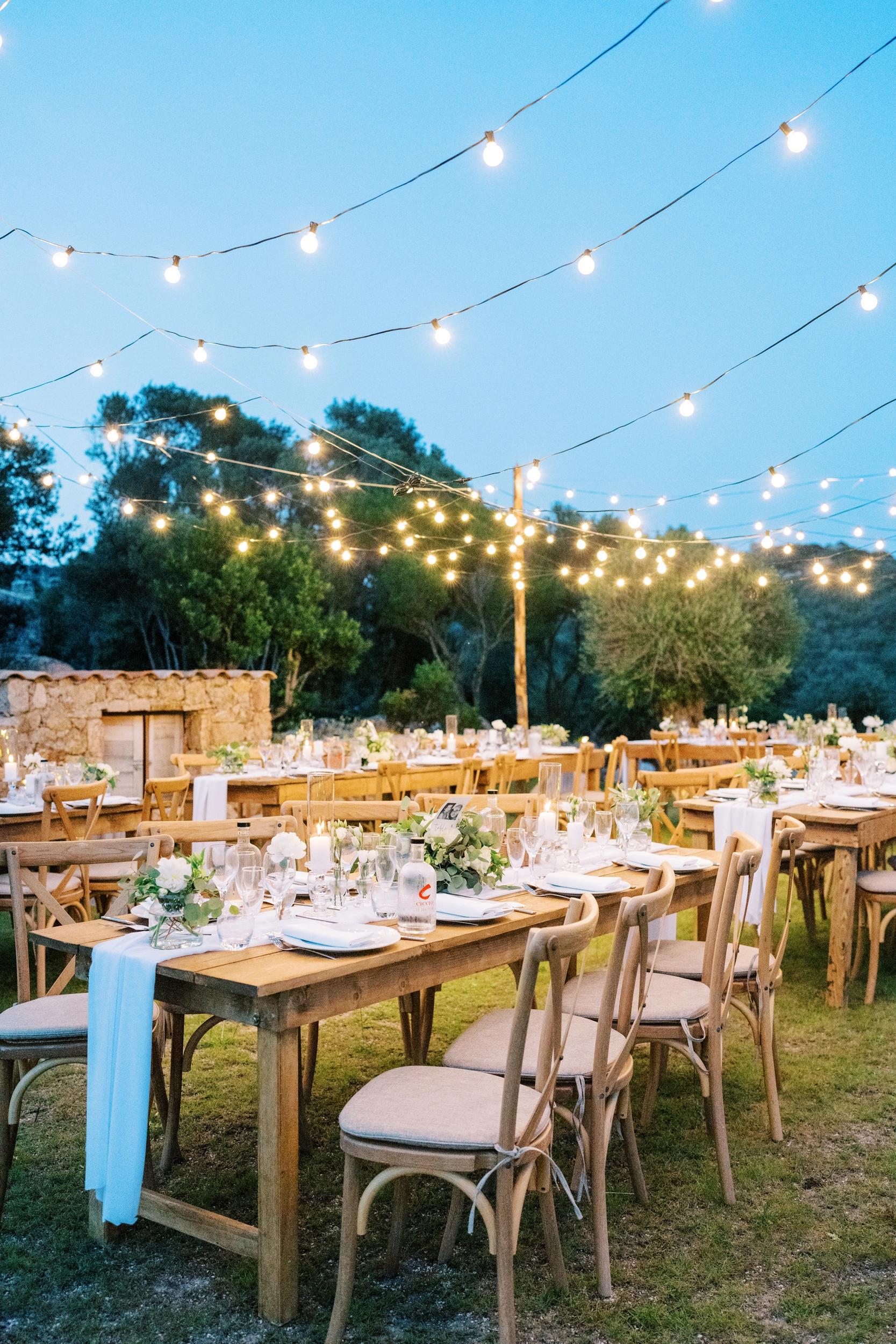 Reception de luxe dans un domaine haut de gamme à Bonifacio