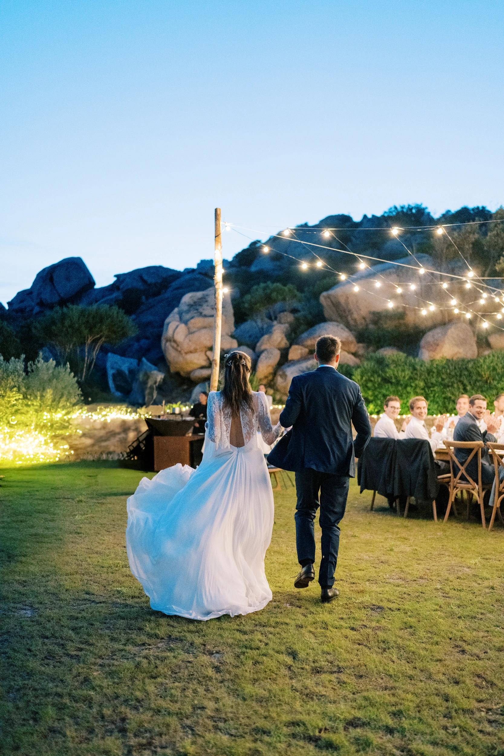 Mariage de prestige dans un domaine à Bonifacio