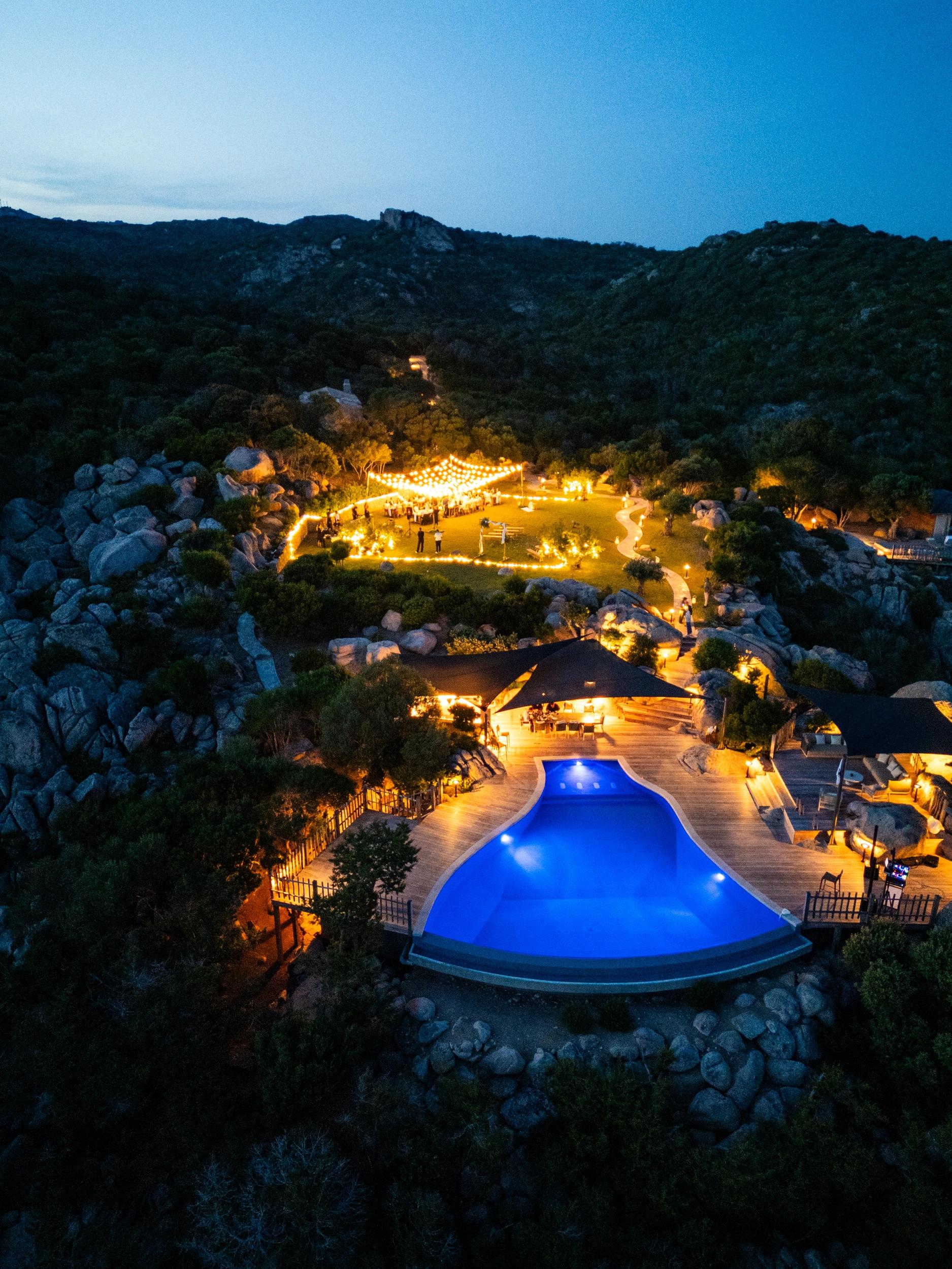Villa de luxe avec piscine au sein d'un domaine enchanteur à Bonifacio