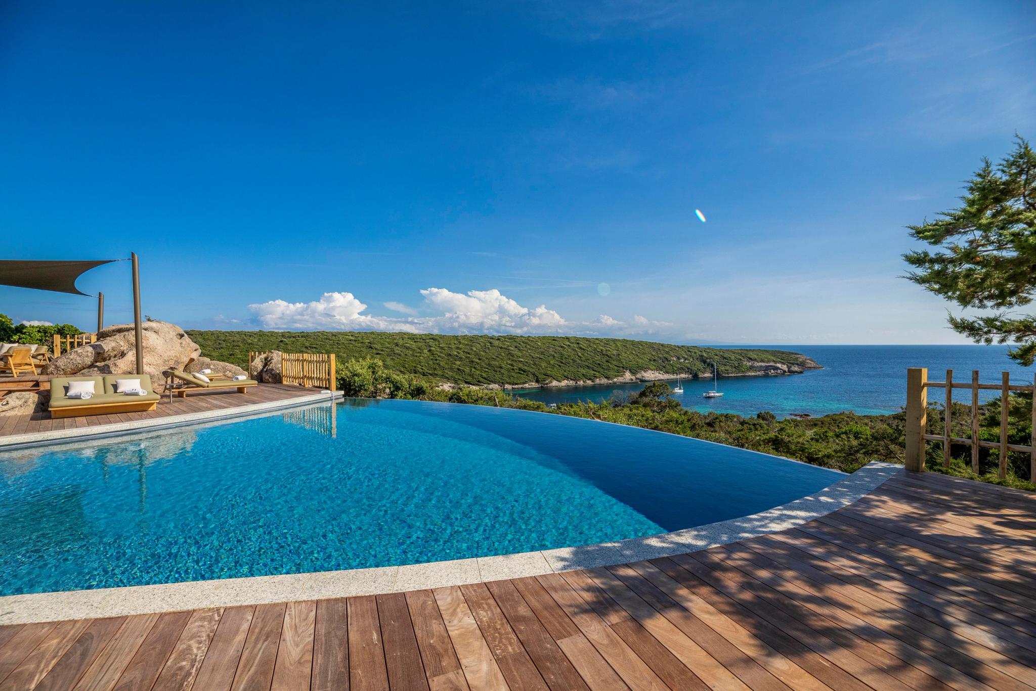 Hotel 5 étoiles avec piscine à Bonifacio