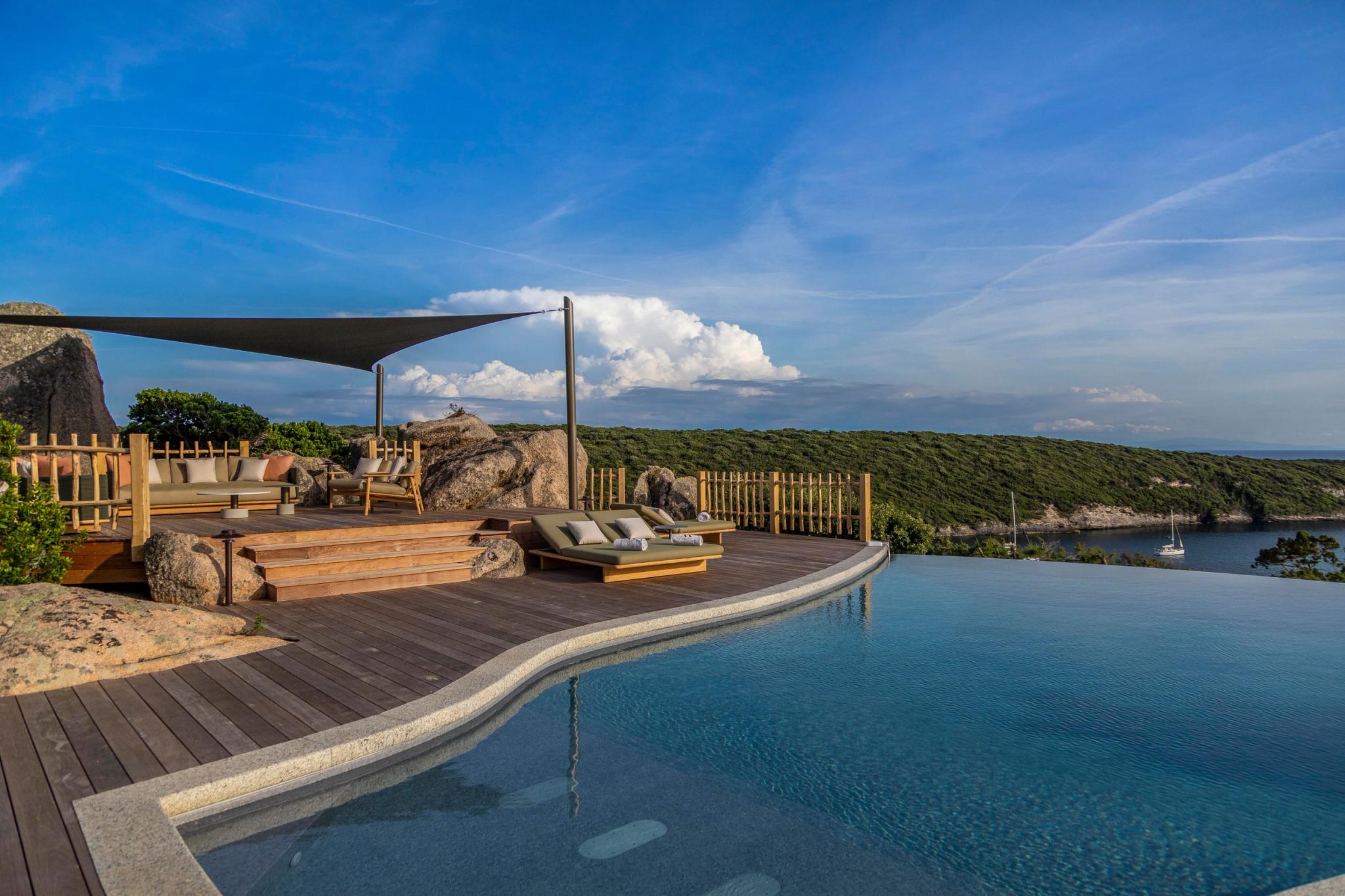Villa de luxe face à la mer à Bonifacio