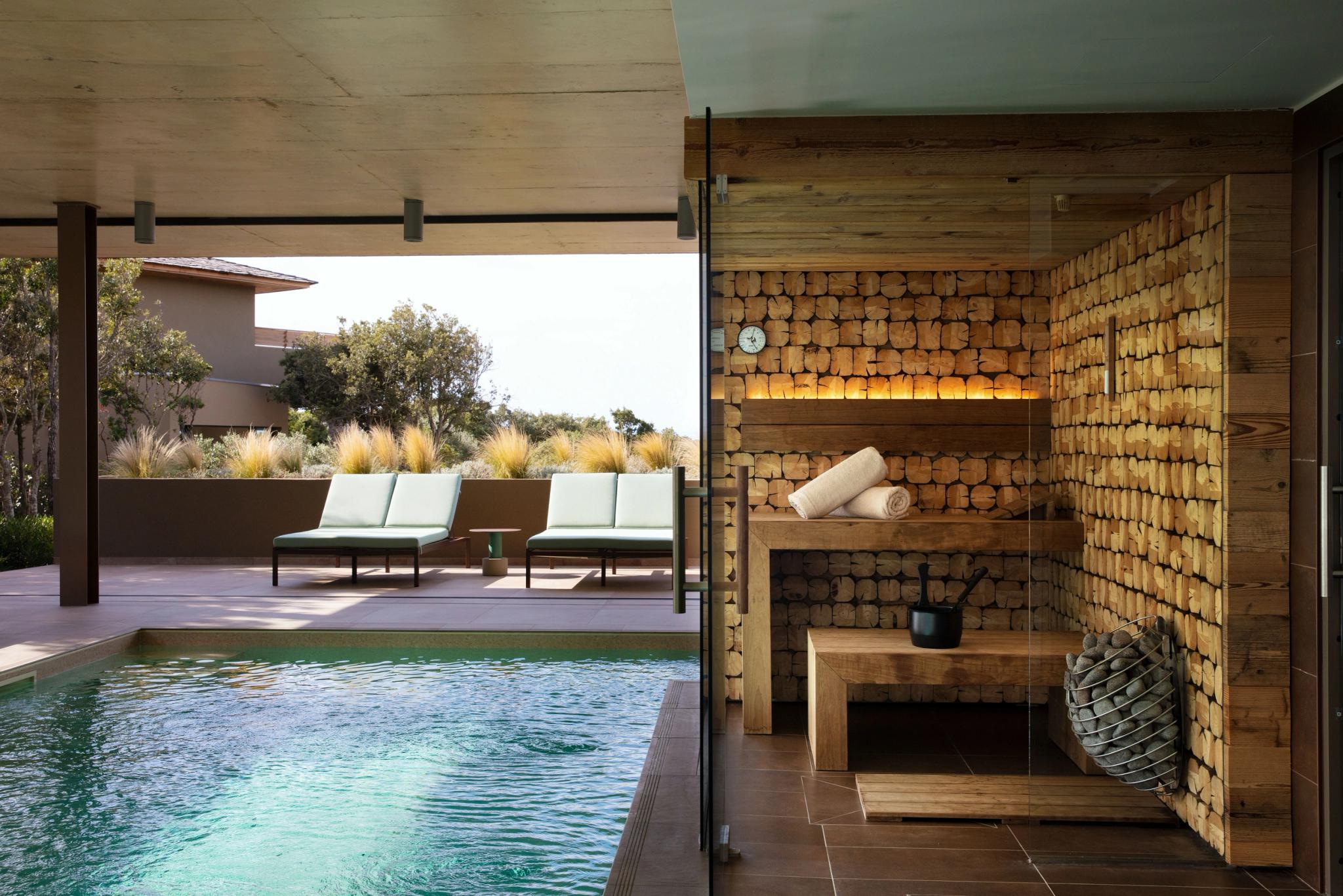 Spa moderne dans hotel 5 étoiles à Bonifacio