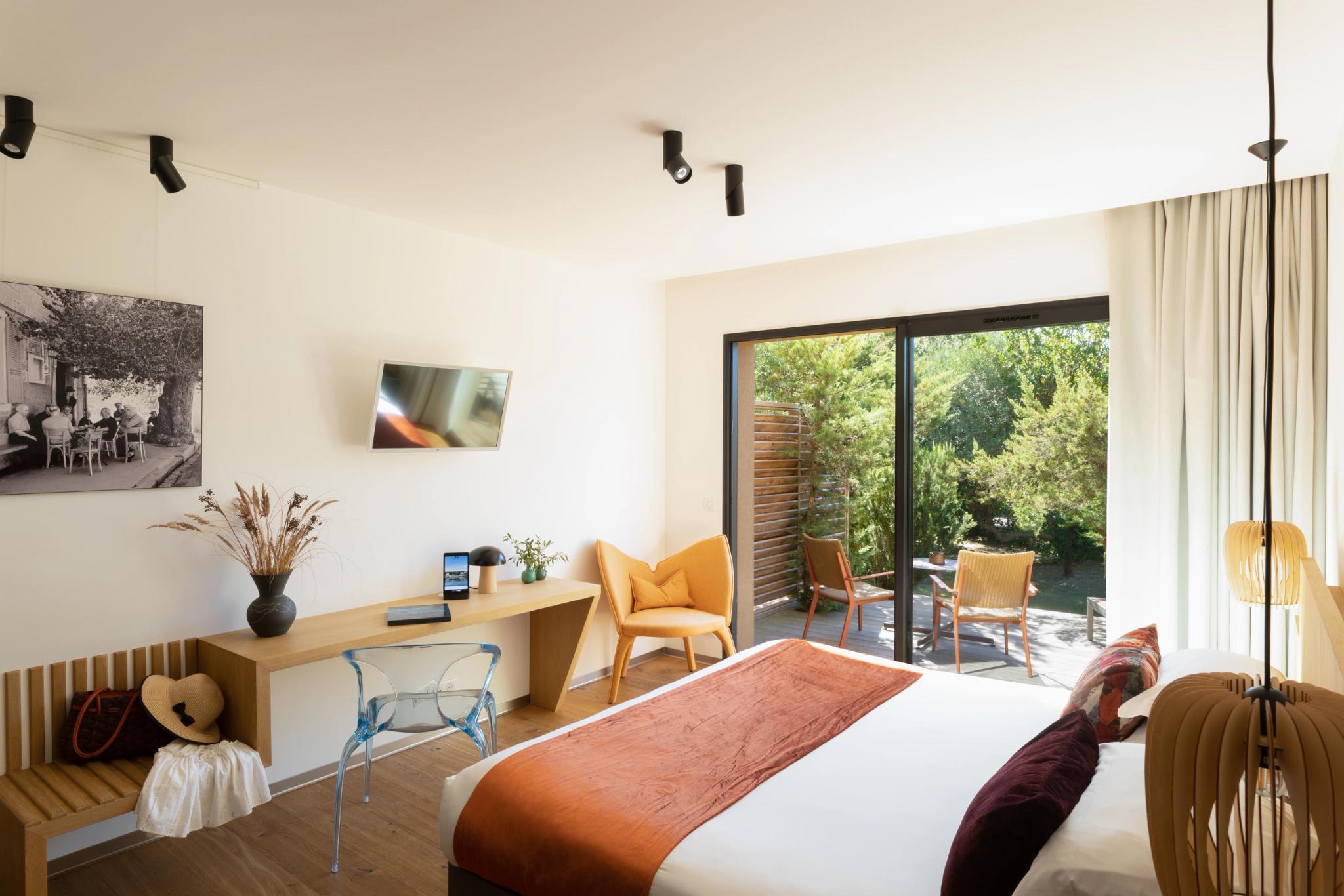 Chambre dans un hotel haut de gamme à Bonifacio