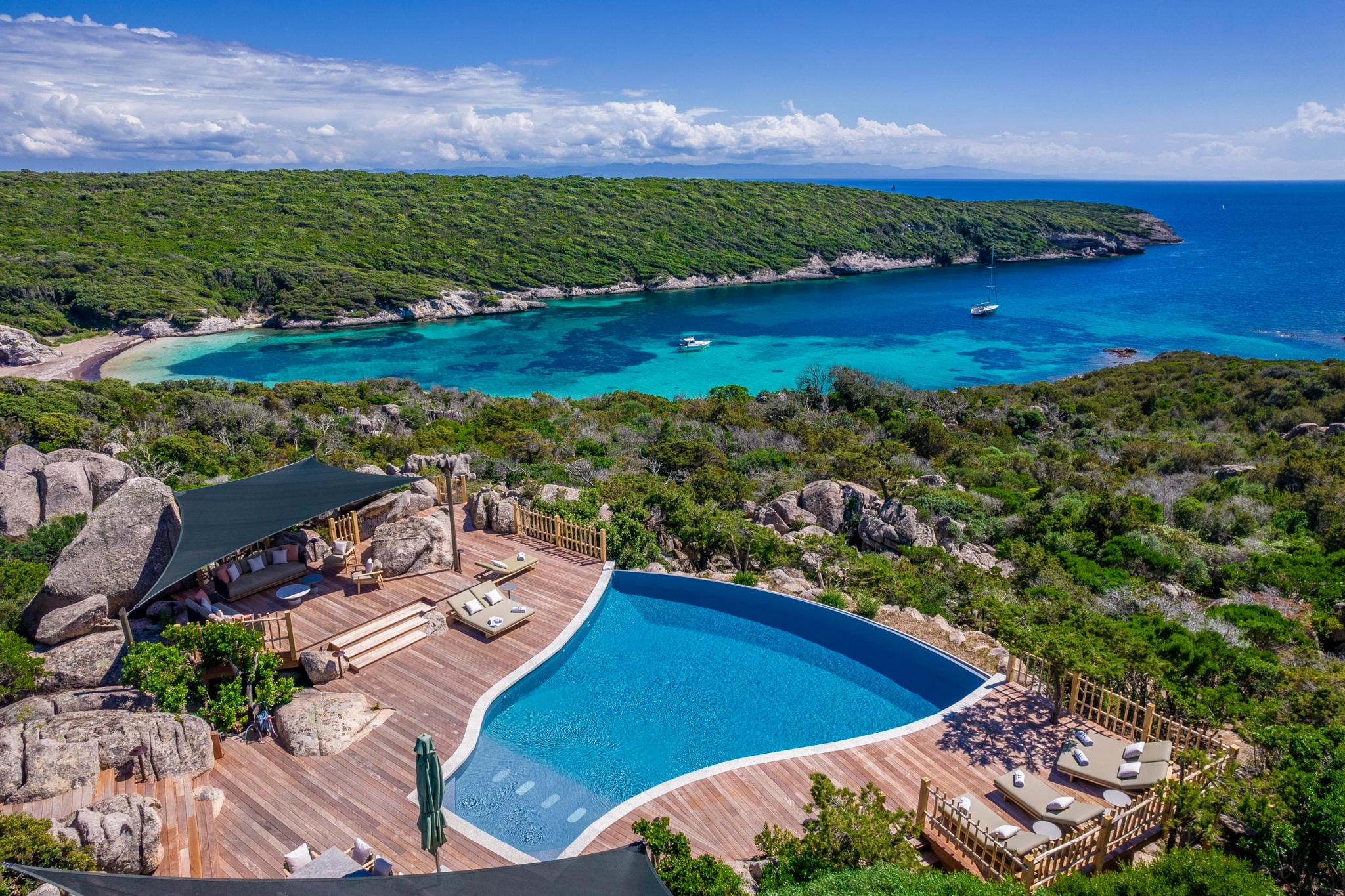 Villa avec piscine au sein du domaine de La trinité à Bonifacio 