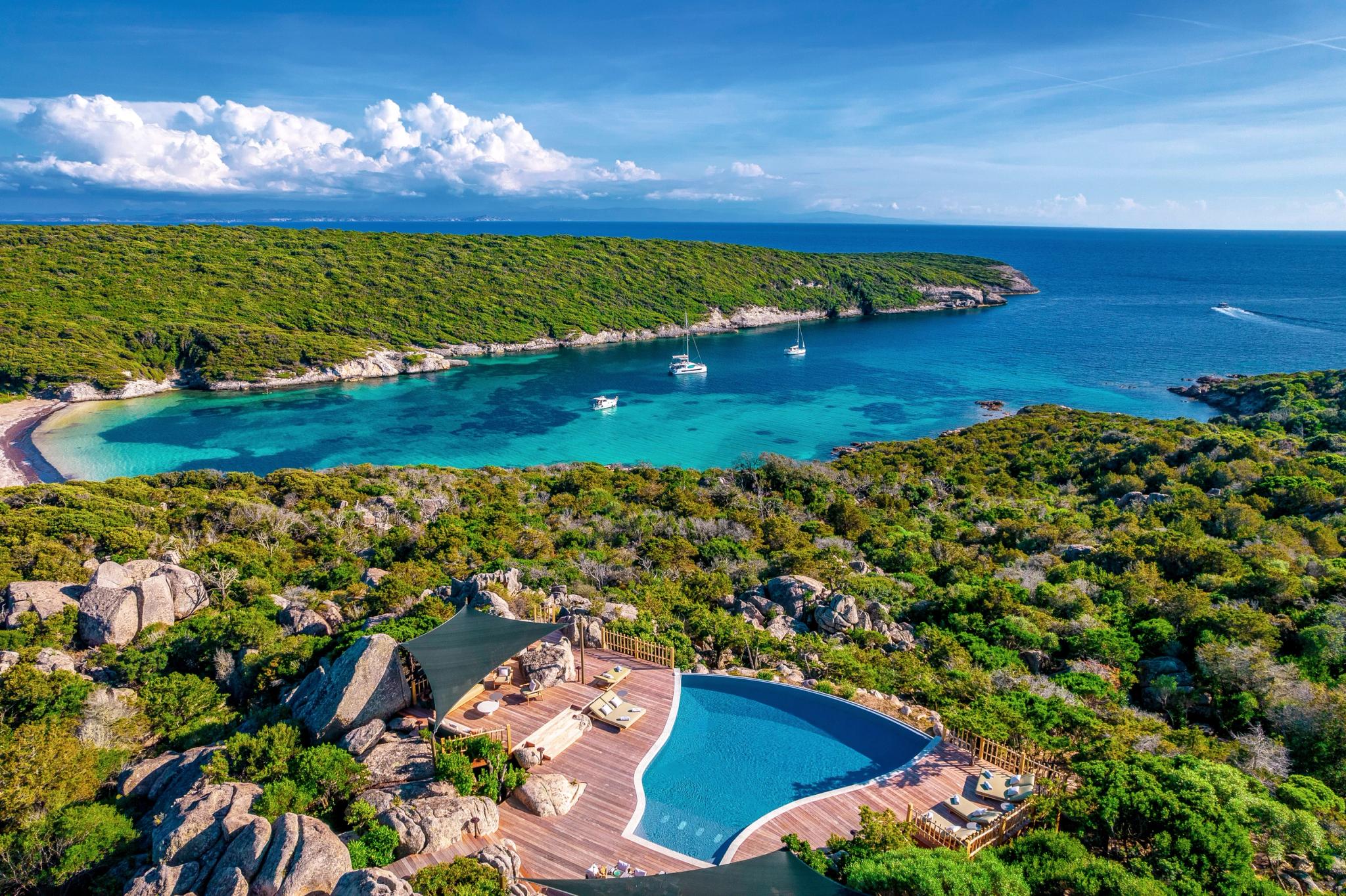 Domaine de luxe en bord de mer à Boniacio